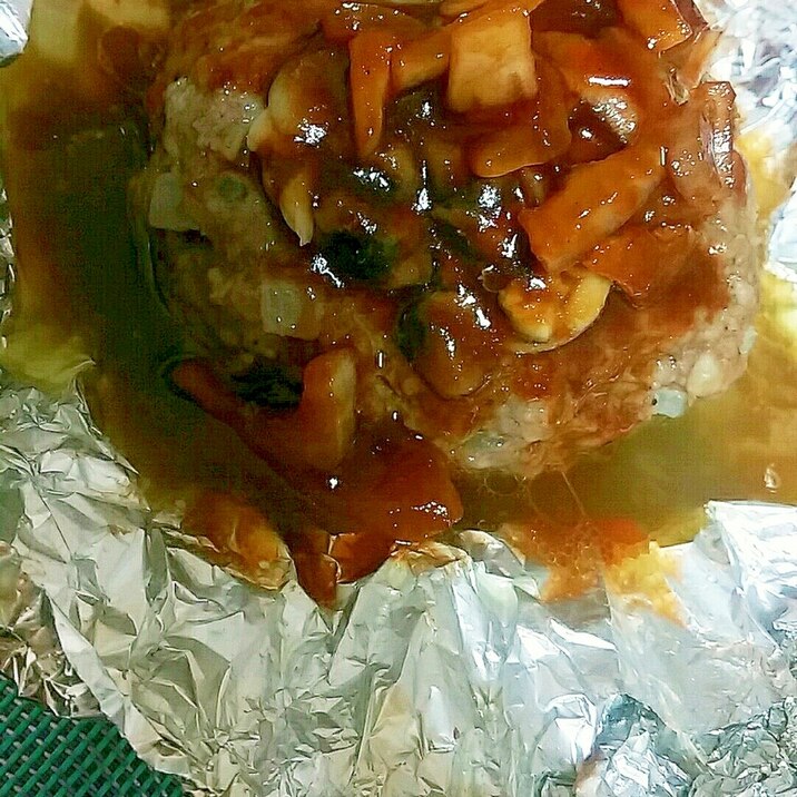 簡単ジューシー 包み焼きハンバーグ レシピ 作り方 By Loyal38 楽天レシピ